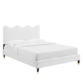 Current Performance Velvet Twin Platform Bed by Modway