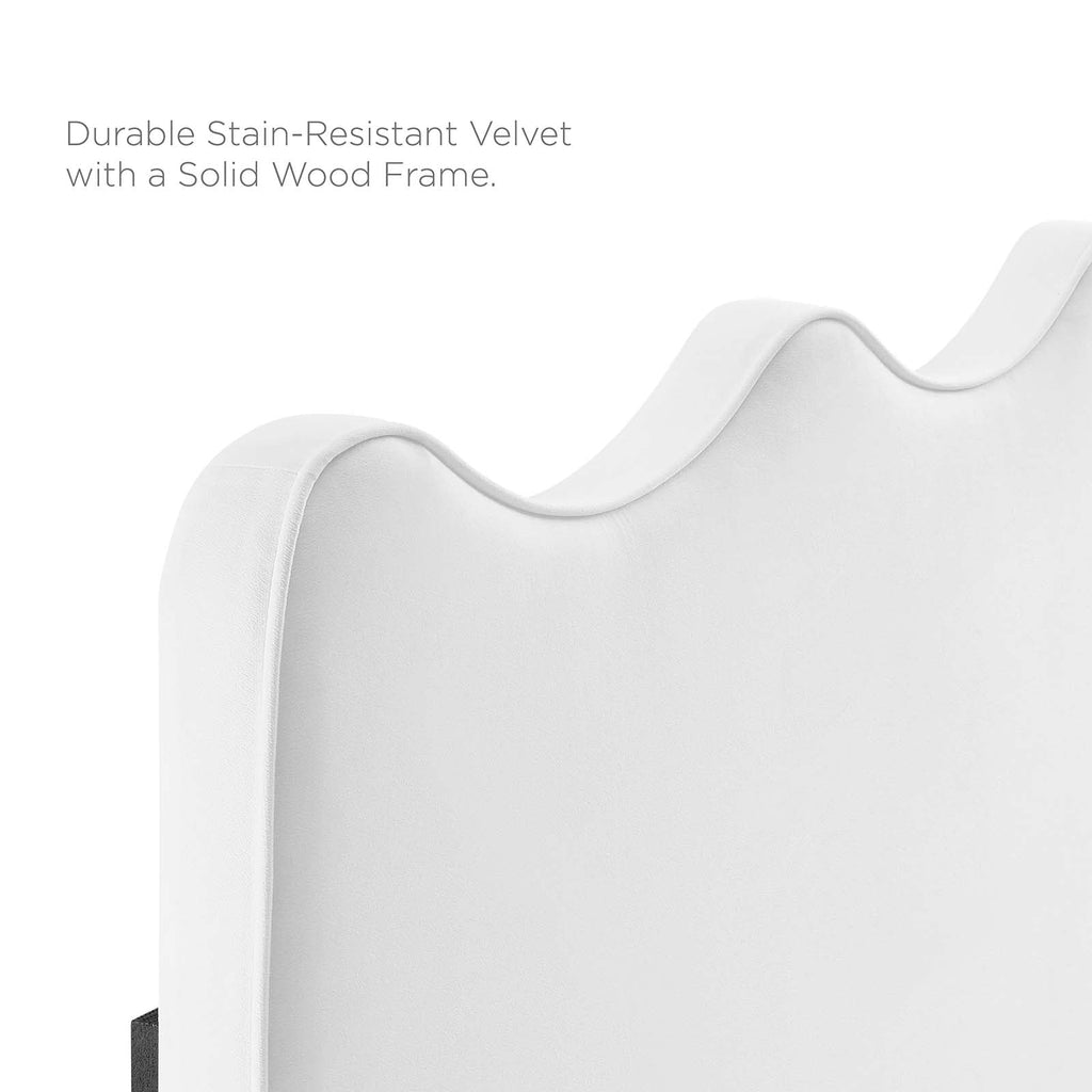 Current Performance Velvet Full Platform Bed by Modway