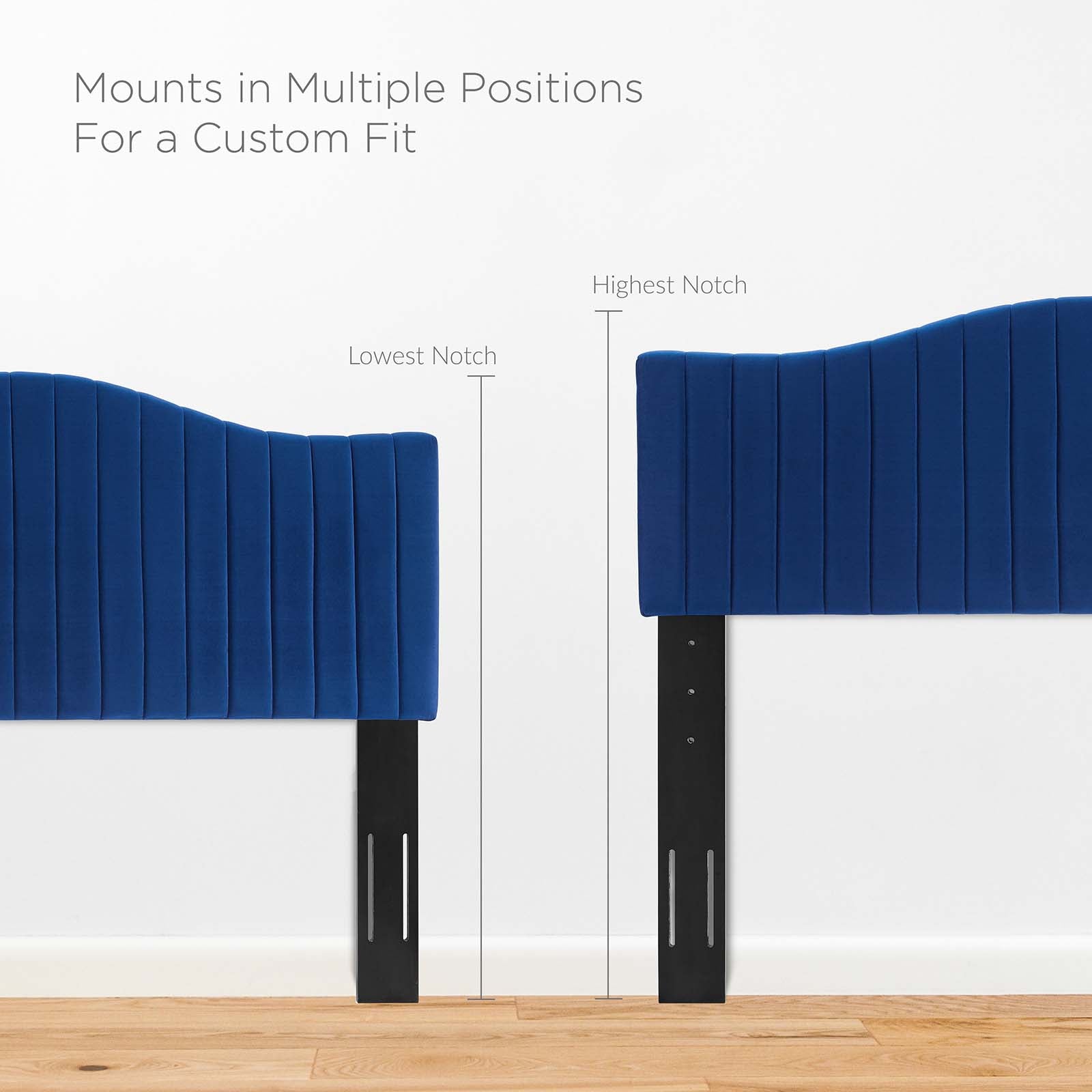 Juniper Channel Tufted Performance Velvet Full Platform Bed by Modway