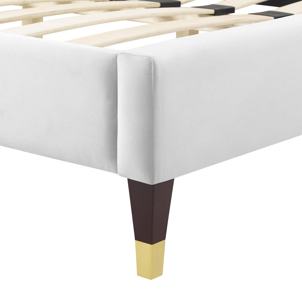 Gwyneth Tufted Performance Velvet Full Platform Bed by Modway