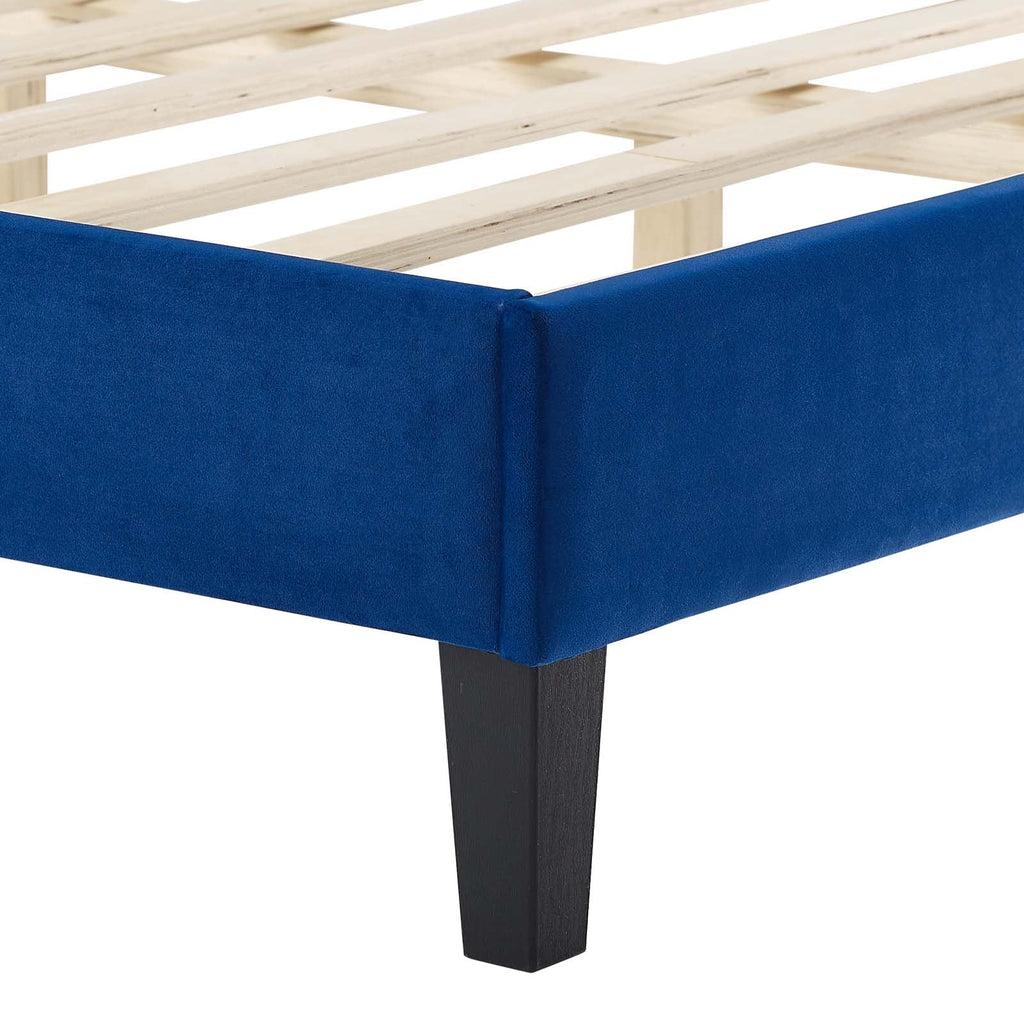 Aviana Performance Velvet Queen Bed by Modway