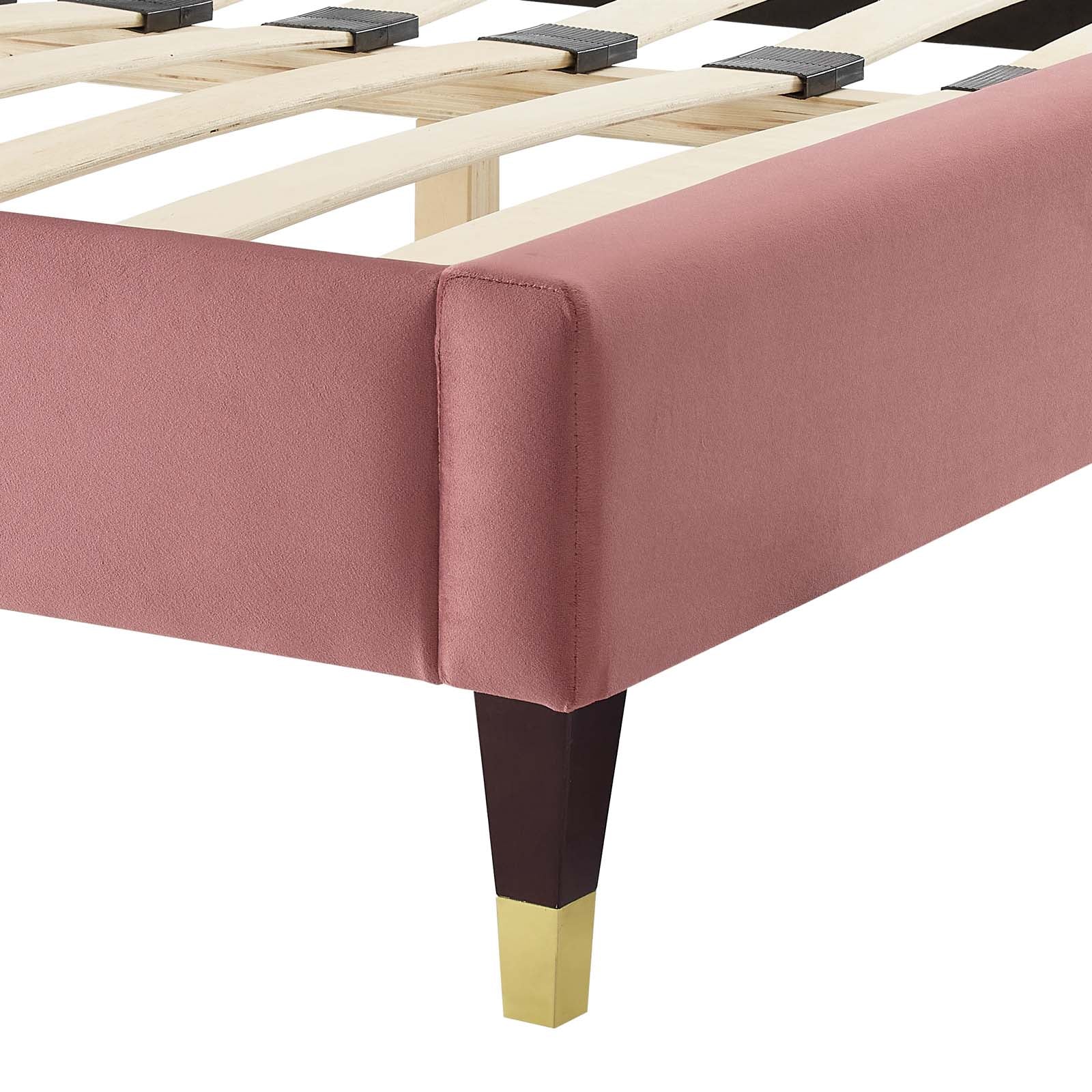 Novi Performance Velvet King Bed by Modway