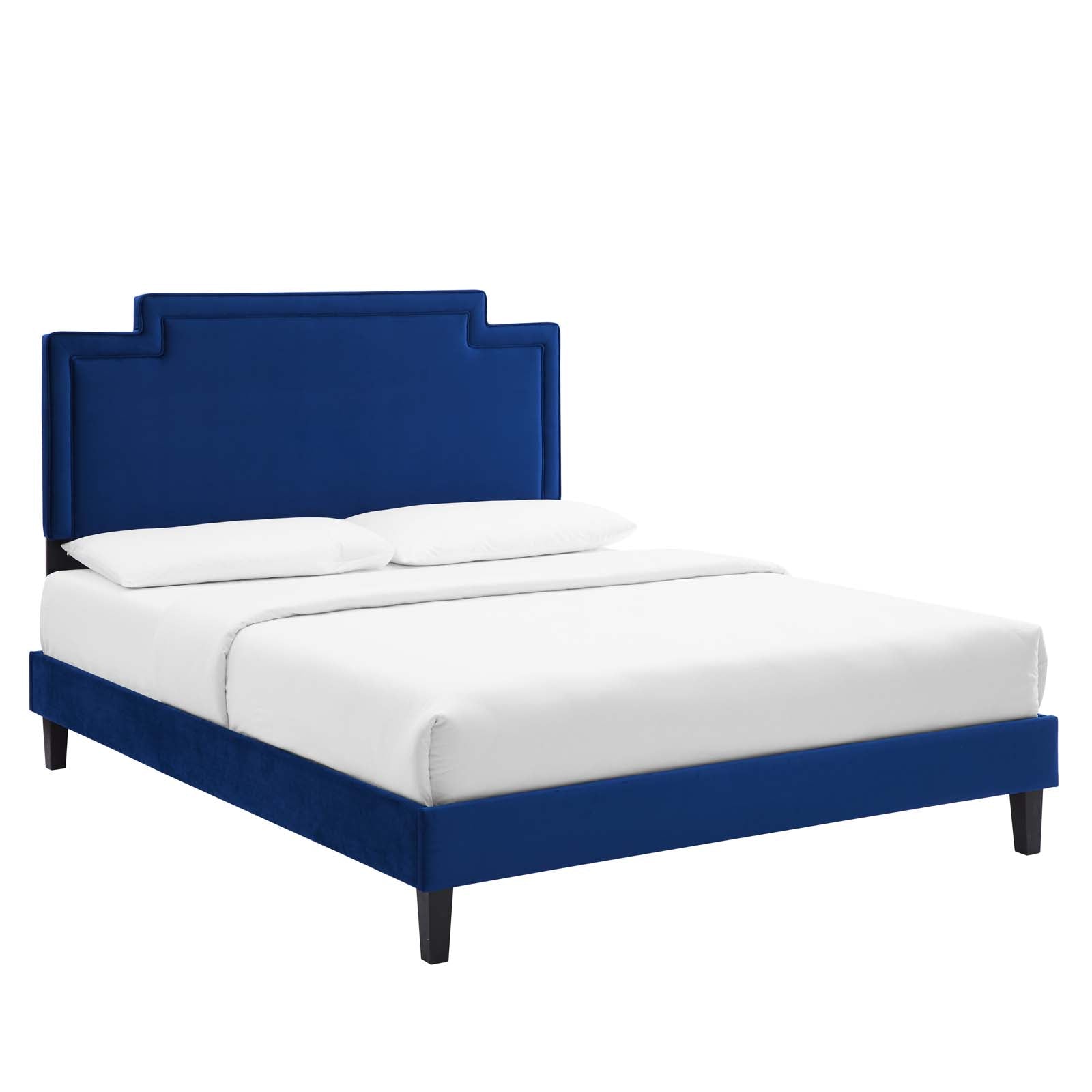 Liva Performance Velvet King Bed by Modway
