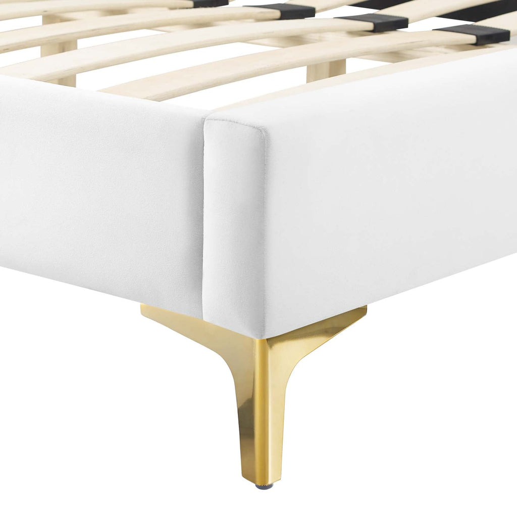Peyton Performance Velvet Full Platform Bed by Modway