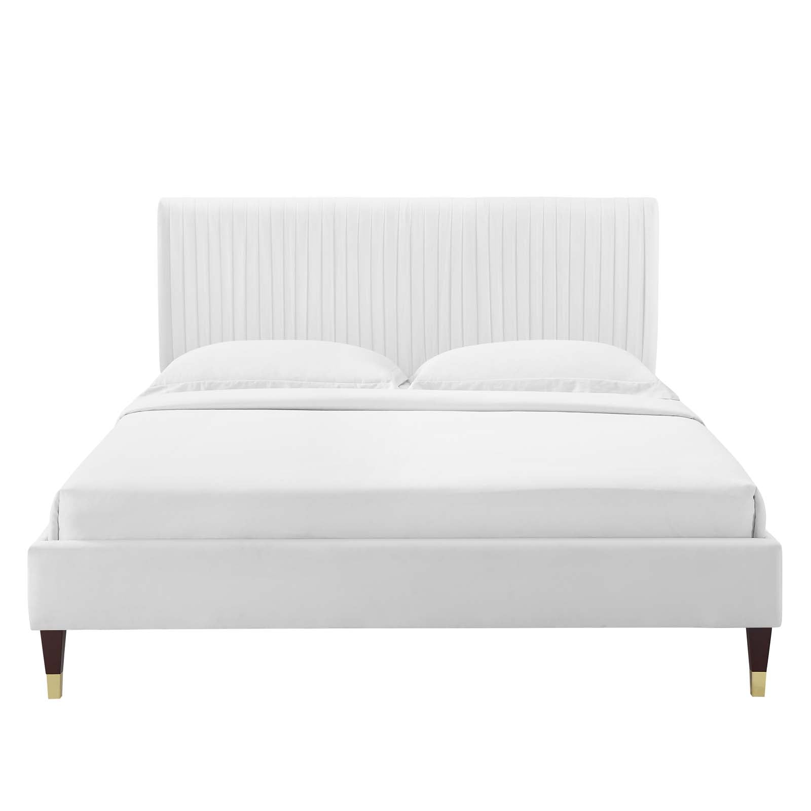 Peyton Performance Velvet Full Platform Bed by Modway