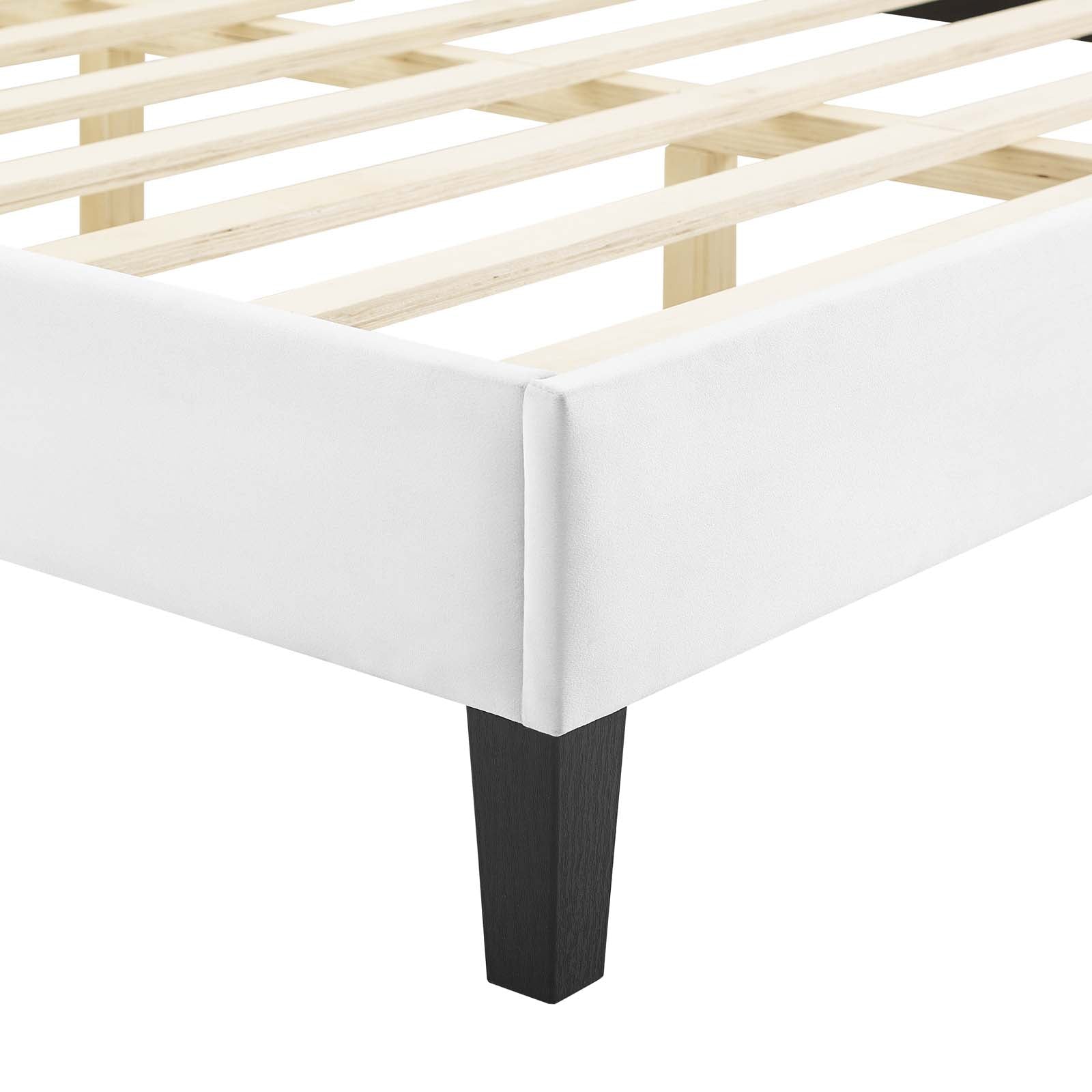 Alexandria Tufted Performance Velvet Twin Platform Bed by Modway