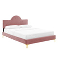 Sunny Performance Velvet Full Bed by Modway