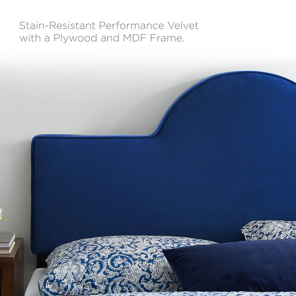Soleil Performance Velvet King Bed by Modway