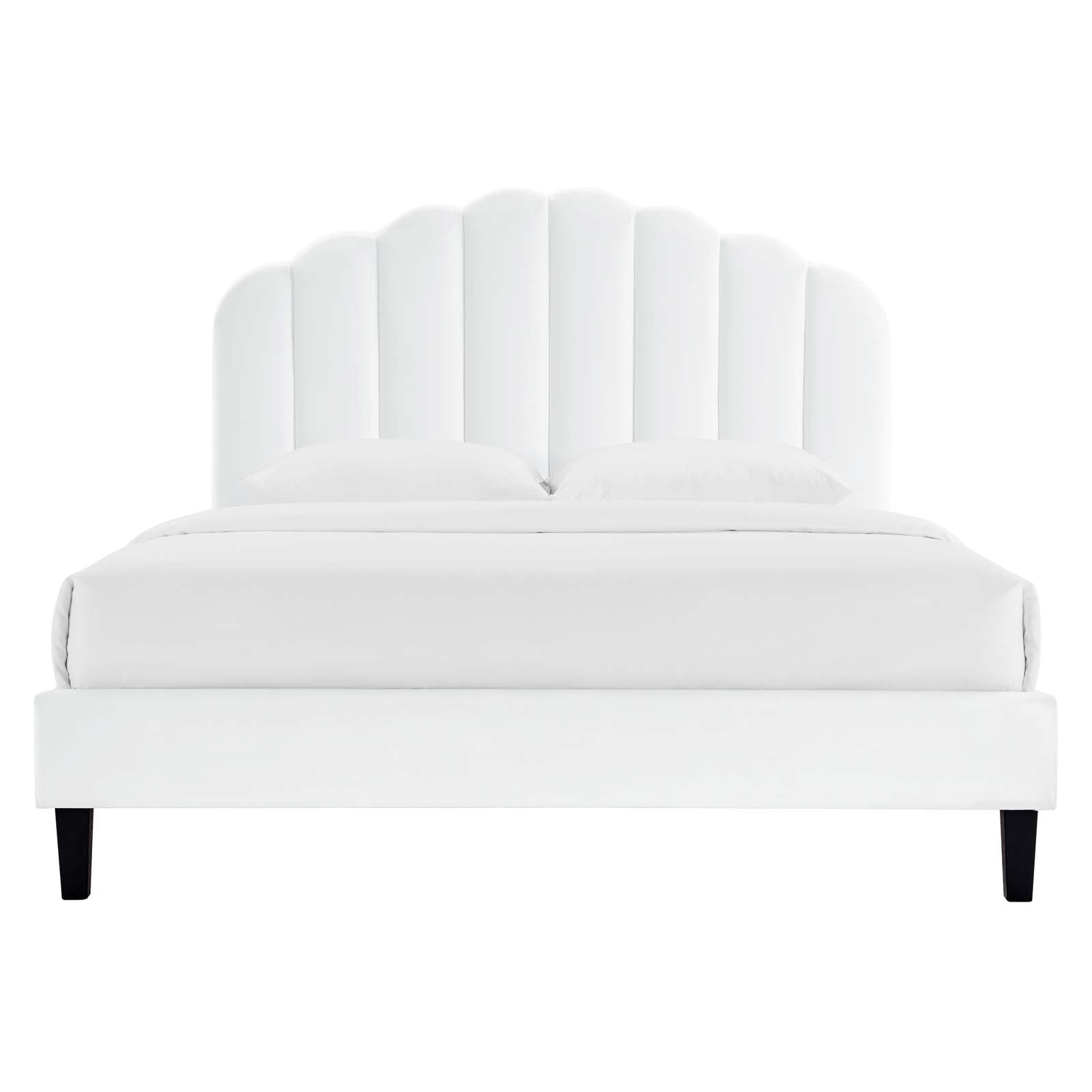 Daisy Performance Velvet Twin Platform Bed by Modway