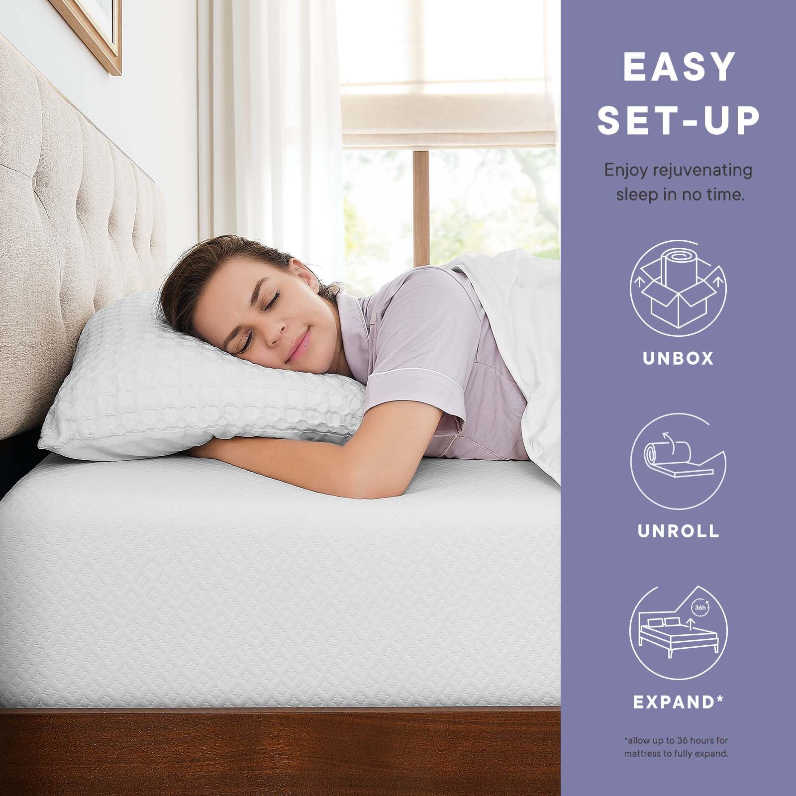 Mila 12" King Mattress by Modway
