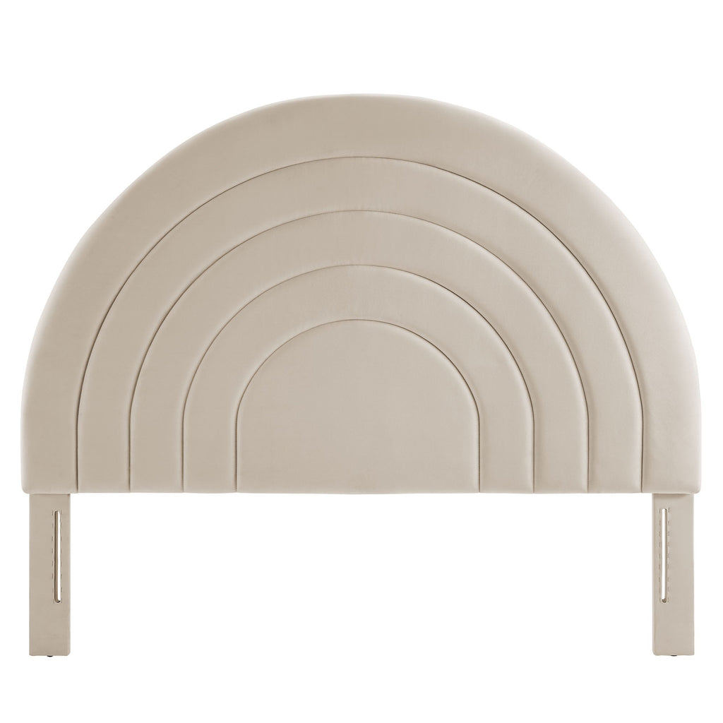 Solana Arched Performance Velvet King Headboard by Modway
