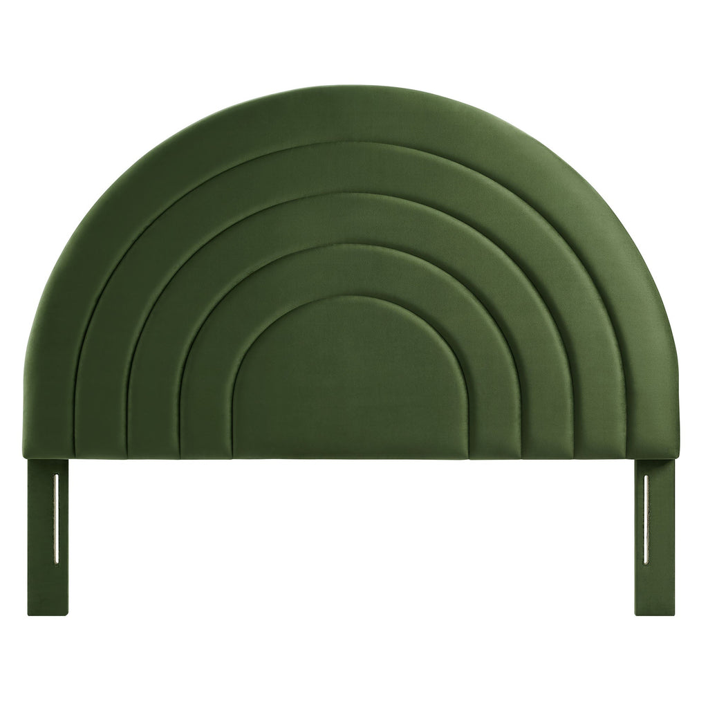 Solana Arched Performance Velvet King Headboard by Modway