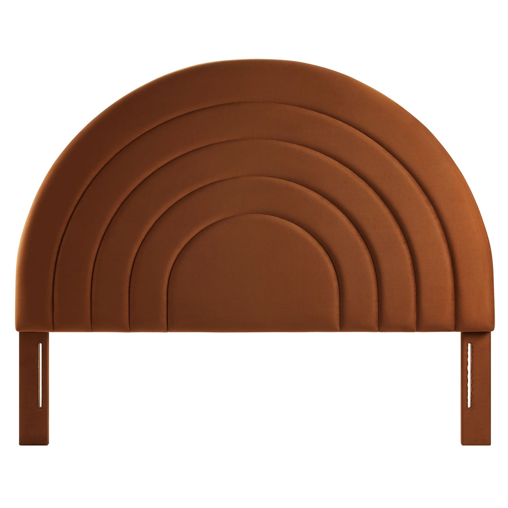 Solana Arched Performance Velvet King Headboard by Modway