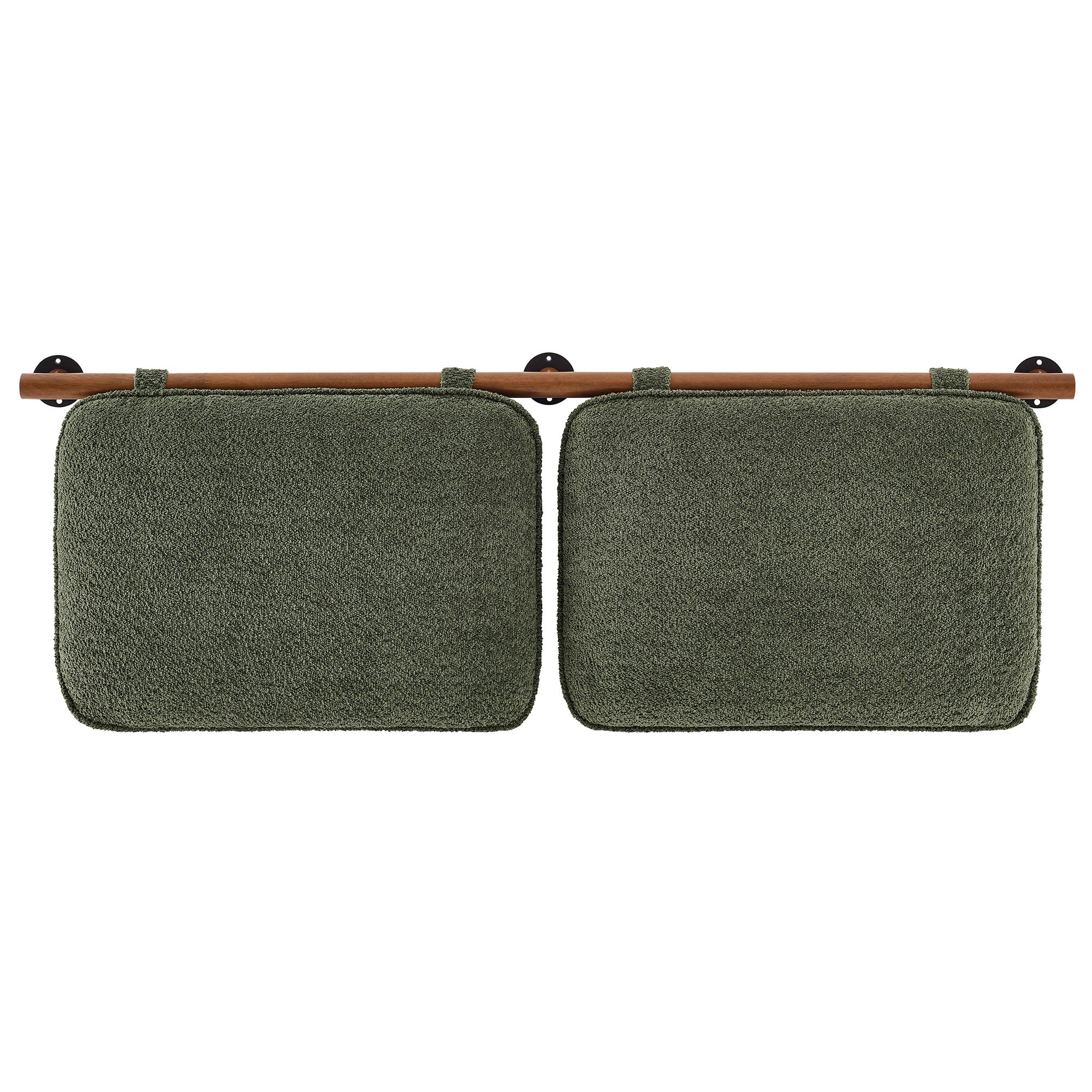 Anela Wall-Mounted Chenille Upholstered Queen Headboard by Modway