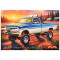 Skill 3 Model Kit 1971 Ford F-250 Custom Lifted 4x4 Pickup Truck 1/25 Scale Model by Moebius