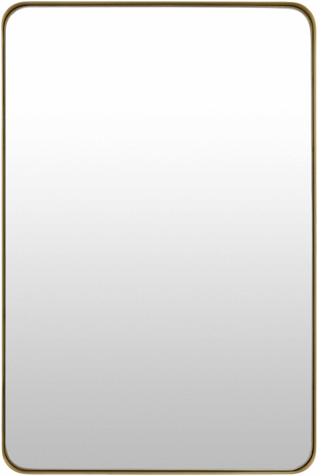 Tubii Gold Mirror with Iron Base