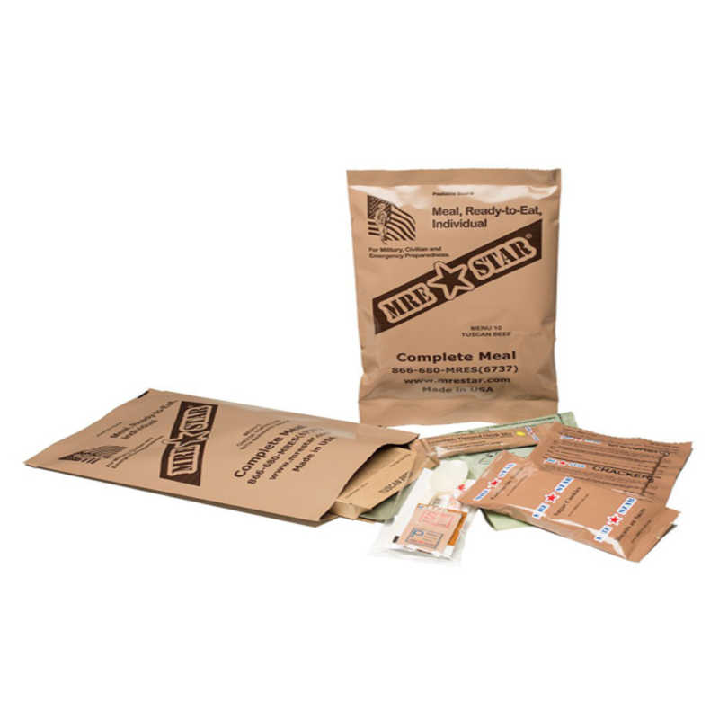 MRE Star | 12 MRE Full Case | No Heaters | Standard