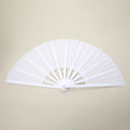 Plain Folding Line Dance Hand Fan