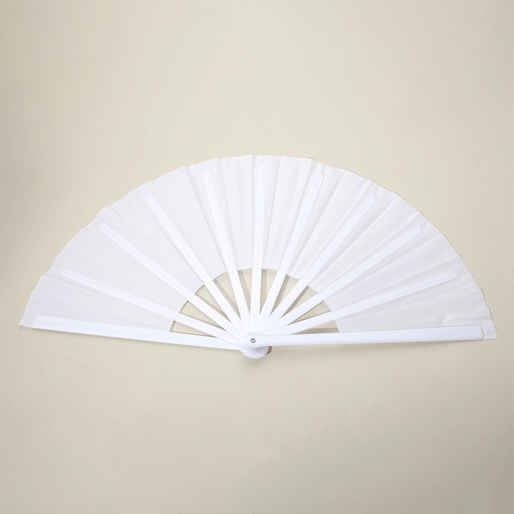 Plain Folding Line Dance Hand Fan
