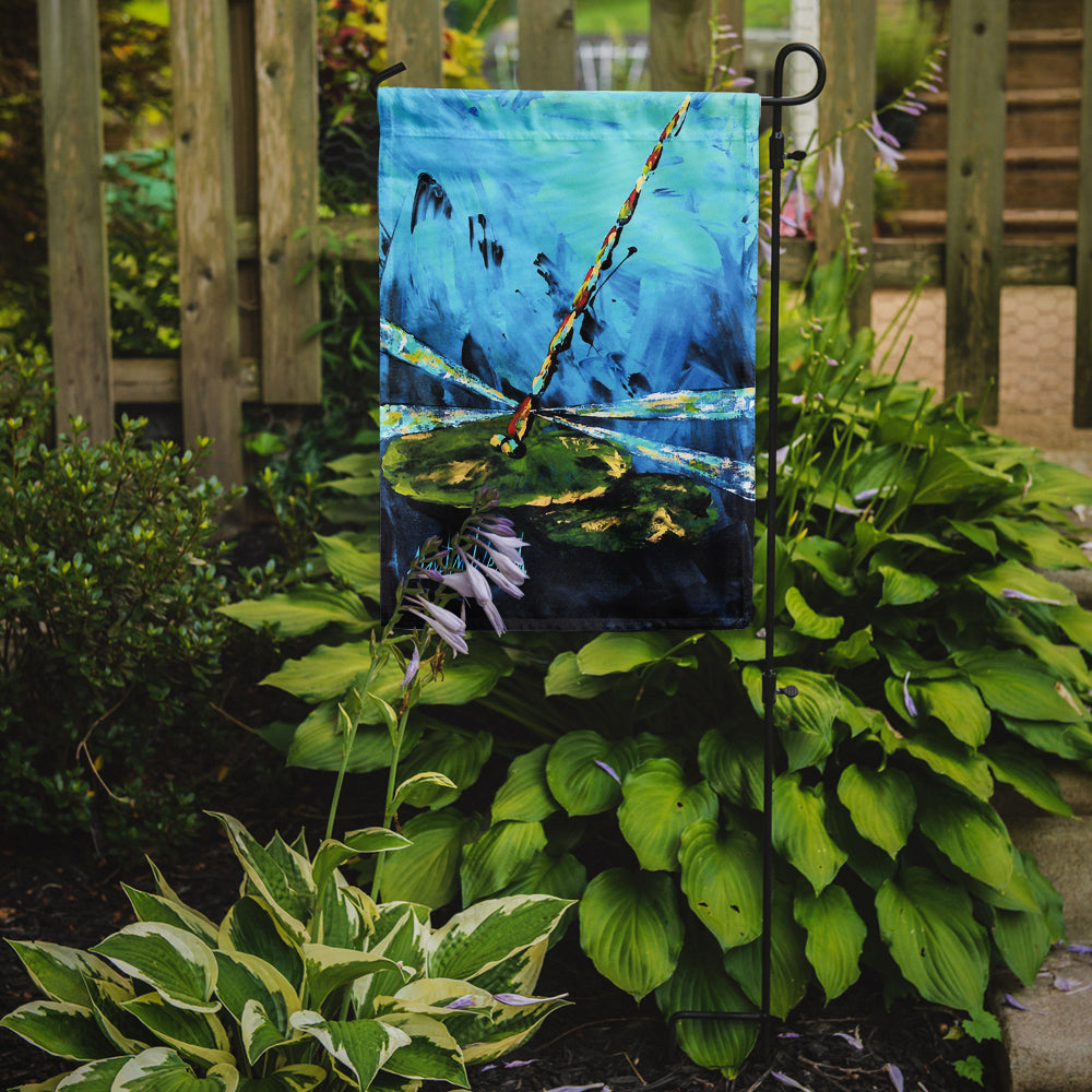 GG's Dragonfly Garden Flag Mailbox Decorative Yard Banner Outside Patio Artwork for Flower Beds, Garden Size, Multicolor