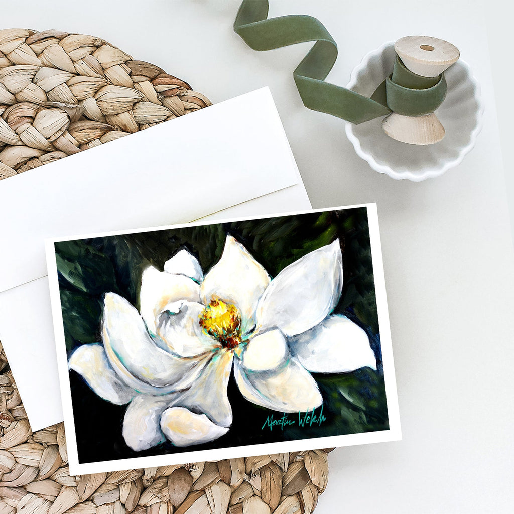 Sweet Magnolia Greeting Cards Pack of 8 Blank Cards with Envelopes Whimsical A7 Size 5x7