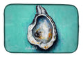 Aqua Pearl Oyster Dish Drying Mat Absorbent Dish Drying Mat Pad for Kitchen Counter Dish Drainer Mat for Countertop, 14 x 21", Multicolor