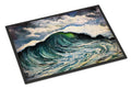 Big Blue Wave Doormat Indoor Outdoor 18H X 27W Front Door Mat Rugs for Entryway, Non Slip Washable