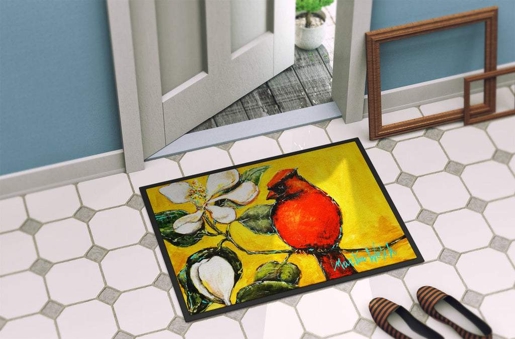Cardinal Ochre Doormat Indoor Outdoor 18H X 27W Front Door Mat Rugs for Entryway, Non Slip Washable