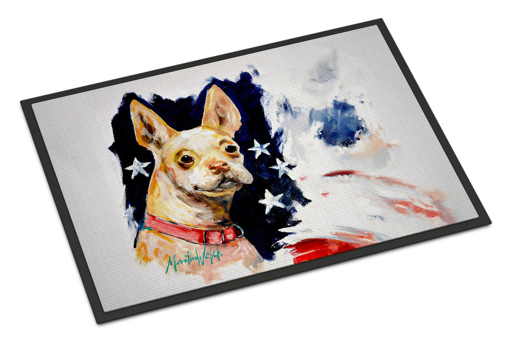 Chevy Boston Terrier Doormat Indoor Outdoor 24H X 36W Front Door Mat Rugs for Entryway, Non Slip Washable Low Pile,