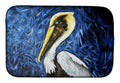 Fierce Pelican Dish Drying Mat Absorbent Dish Drying Mat Pad for Kitchen Counter Dish Drainer Mat for Countertop, 14 x 21", Multicolor