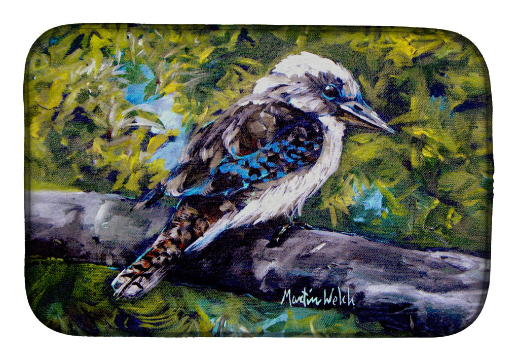 G'Day Mate Bird Dish Drying Mat Absorbent Dish Drying Mat Pad for Kitchen Counter Dish Drainer Mat for Countertop, 14 x 21", Multicolor