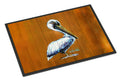Hangin In Pelican Doormat Indoor Outdoor 18H X 27W Front Door Mat Rugs for Entryway, Non Slip Washable