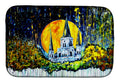 Moonlight Shadows Dish Drying Mat Absorbent Dish Drying Mat Pad for Kitchen Counter Dish Drainer Mat for Countertop, 14 x 21", Multicolor