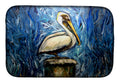Pelican Blues Dish Drying Mat Absorbent Dish Drying Mat Pad for Kitchen Counter Dish Drainer Mat for Countertop, 14 x 21", Multicolor