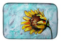 Yellow Sun Sunflowers Dish Drying Mat Absorbent Dish Drying Mat Pad for Kitchen Counter Dish Drainer Mat for Countertop, 14 x 21", Multicolor