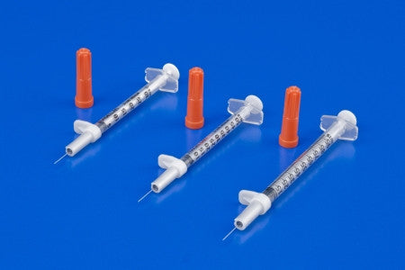 Magellan™ 3/10 mL 30 G x 5/16" Insulin Safety Syringes - 8881893030