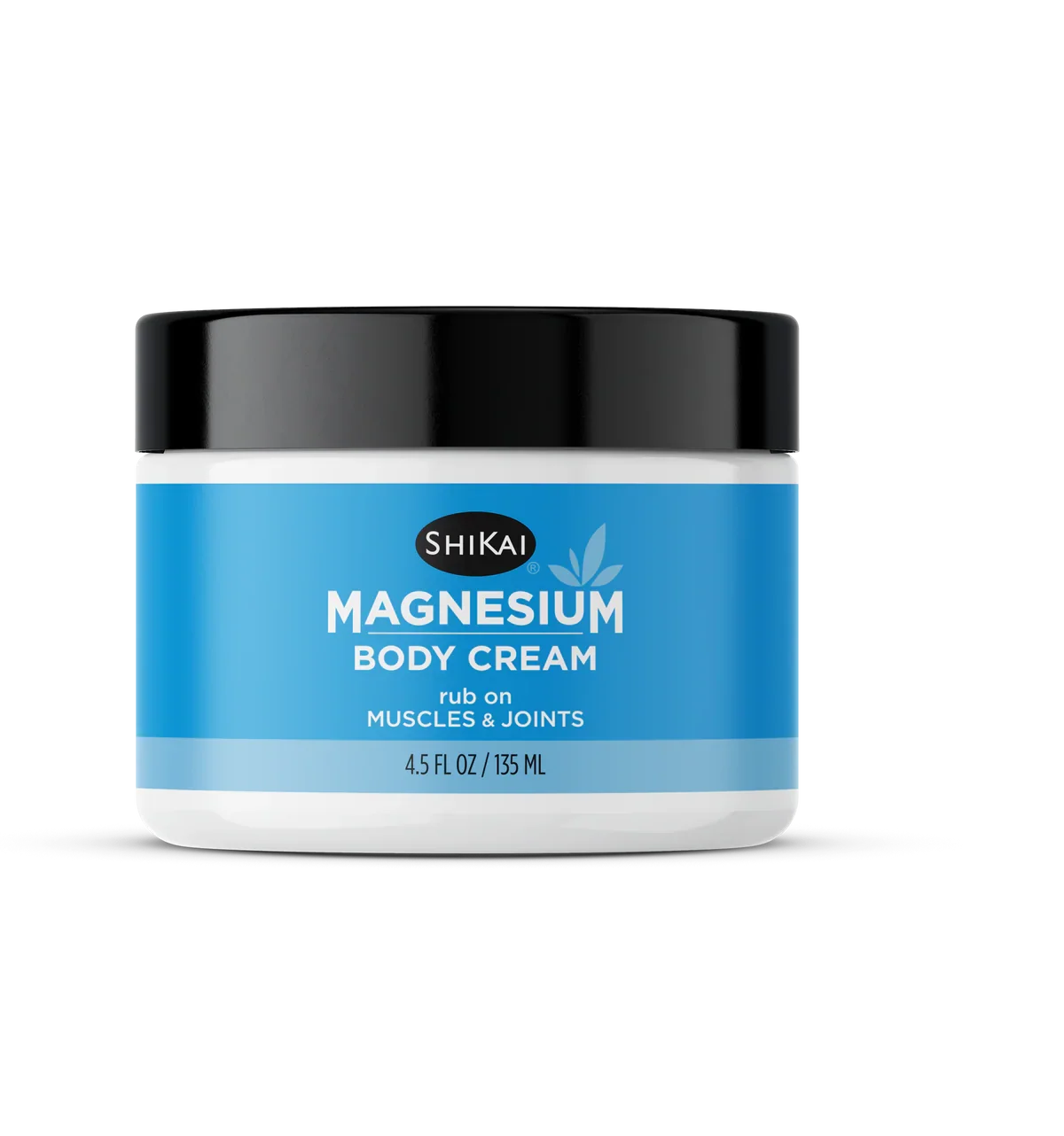 Shikai Products - Magnesium Body Cream, 4.5 fl oz - Gluten-Free Moisturizer