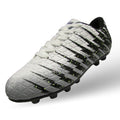 Bolt Firm Ground Soccer Shoes -White/Black/Silver