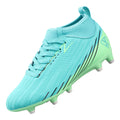 Tesoro Firm Ground Mid-Cut Soccer Shoes - Aqua/Mint