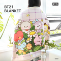 BT21 Minini Flower Blanket