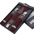 Maison Novaire Leather Suspenders