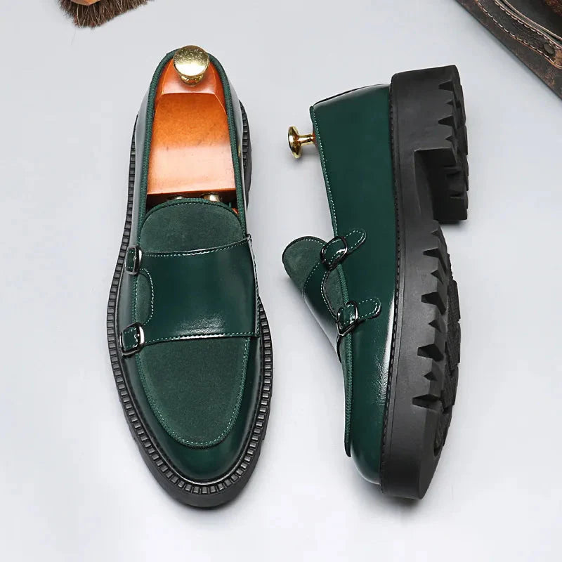 Maison Novaire Men's Casual Leather Loafers