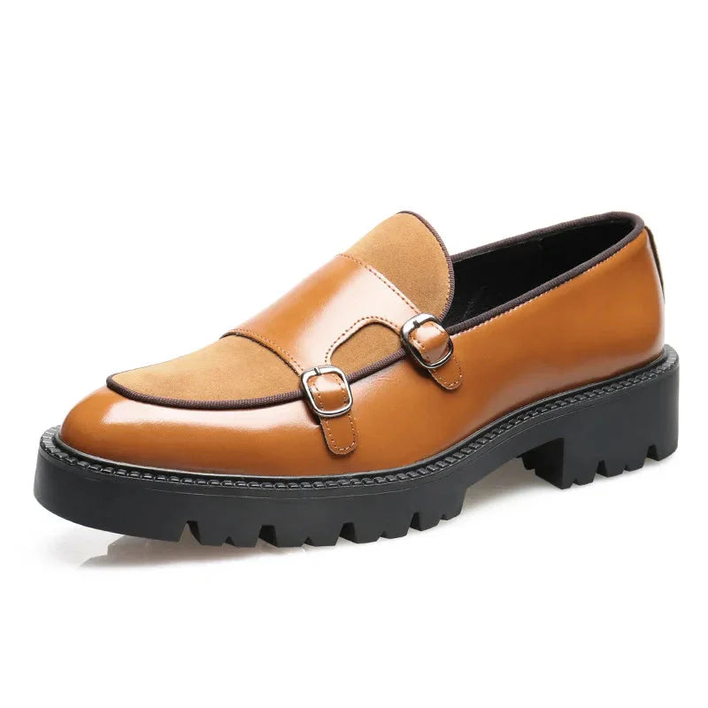 Maison Novaire Men's Casual Leather Loafers