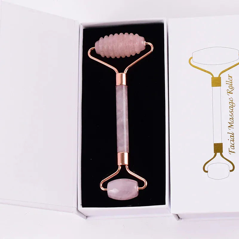 Maison Novaire Rose Quartz Gua Sha & Face Roller