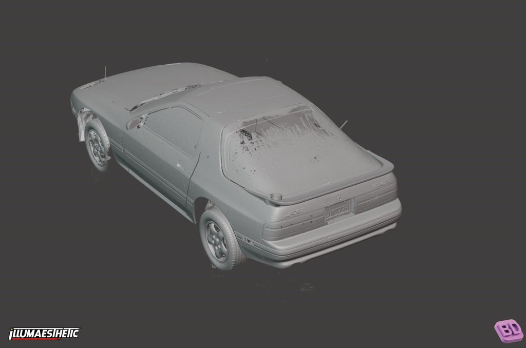 Mazda RX7 (FC3S) 3D Scan (1985-1992)