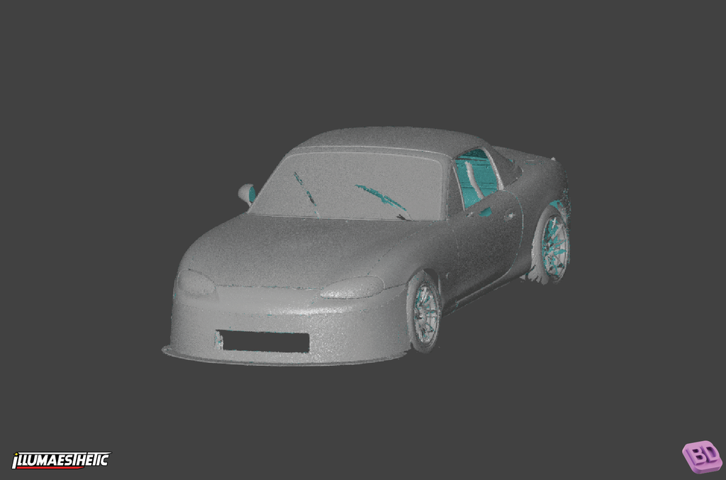 Mazda Miata (NB) 3D Scan (1998-2005)