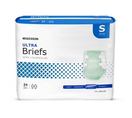 Unisex Adult Incontinence Brief McKesson Ultra X-Large Disposable Heavy Absorbency - BRULXL