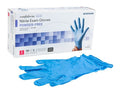 Exam Glove McKesson Confiderm® 4.5C Small NonSterile Nitrile Standard Cuff Length Textured Fingertips Blue Chemo Tested - 14-654C