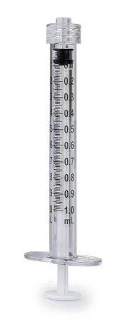 General Purpose Syringe McKesson 1 mL Luer Lock Tip Without Safety - 16-S1C