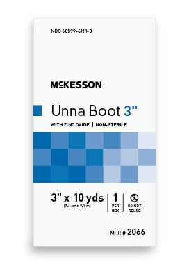 McKesson Unna Boot Cotton Zinc Oxide